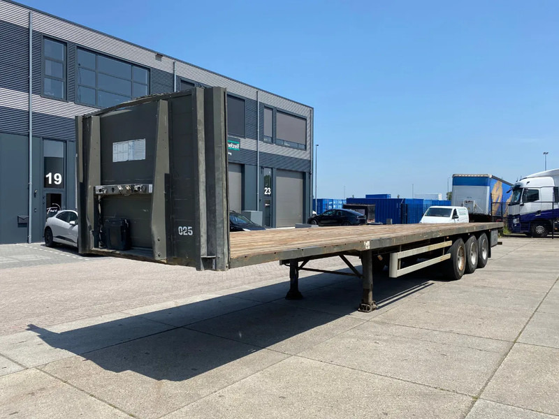 Groenewegen DRO-12-27 / Plateau Trailer / Hard-Wood Floor / BPW + Drum - Semi-reboque plataforma/ Caixa aberta: foto 3 Groenewegen DRO-12-27 / Plateau Trailer / Hard-Wood Floor / BPW + Drum - Semi-reboque plataforma/ Caixa aberta: foto 3