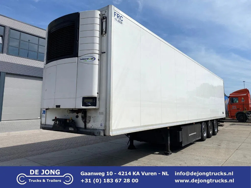 Kögel S24-4 S24-4 Frigo / Carrier Vector 1950 / SAF + Disc / Dhollandia Laadklep - Semi-reboque frigorífico: foto 1 Kögel S24-4 S24-4 Frigo / Carrier Vector 1950 / SAF + Disc / Dhollandia Laadklep - Semi-reboque frigorífico: foto 1