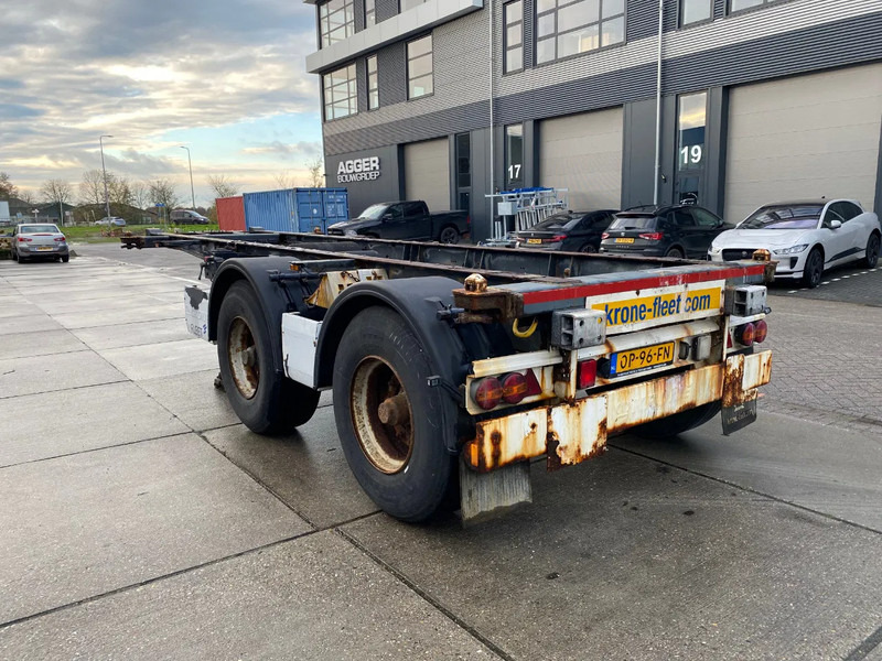 Krone SZ / 20 FT Container Chassis / BPW - Semi-reboque transportador de contêineres/ Caixa móvel: foto 3 Krone SZ / 20 FT Container Chassis / BPW - Semi-reboque transportador de contêineres/ Caixa móvel: foto 3