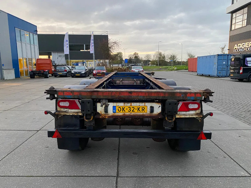 Krone SZF18 / 20 FT Container Chassis / SAF - Semi-reboque transportador de contêineres/ Caixa móvel: foto 2 Krone SZF18 / 20 FT Container Chassis / SAF - Semi-reboque transportador de contêineres/ Caixa móvel: foto 2