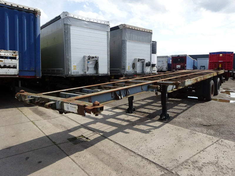 Pacton 40 FT Container Chassis / Steel Supsension / Double Air - Semi-reboque transportador de contêineres/ Caixa móvel: foto 4 Pacton 40 FT Container Chassis / Steel Supsension / Double Air - Semi-reboque transportador de contêineres/ Caixa móvel: foto 4