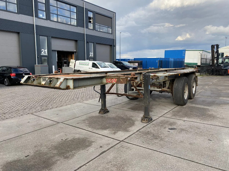 Pacton Container Chassis 20 FT / Steel Suspension - Semi-reboque transportador de contêineres/ Caixa móvel: foto 3 Pacton Container Chassis 20 FT / Steel Suspension - Semi-reboque transportador de contêineres/ Caixa móvel: foto 3