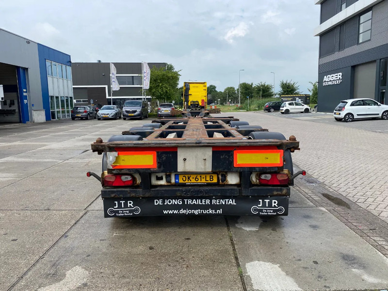 Pacton T3-010 / 3x Extendable / SAF + Drum / 1x lift - Semi-reboque transportador de contêineres/ Caixa móvel: foto 2 Pacton T3-010 / 3x Extendable / SAF + Drum / 1x lift - Semi-reboque transportador de contêineres/ Caixa móvel: foto 2