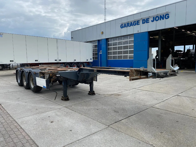 Pacton TXC 343 Multi / 3x Extendable / 1x Lift Axle - Semi-reboque transportador de contêineres/ Caixa móvel: foto 5 Pacton TXC 343 Multi / 3x Extendable / 1x Lift Axle - Semi-reboque transportador de contêineres/ Caixa móvel: foto 5