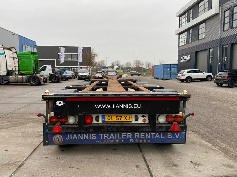 Pacton TXC 343 Multi / 3x Extendable / 1x Lift Axle - Semi-reboque transportador de contêineres/ Caixa móvel: foto 2 Pacton TXC 343 Multi / 3x Extendable / 1x Lift Axle - Semi-reboque transportador de contêineres/ Caixa móvel: foto 2