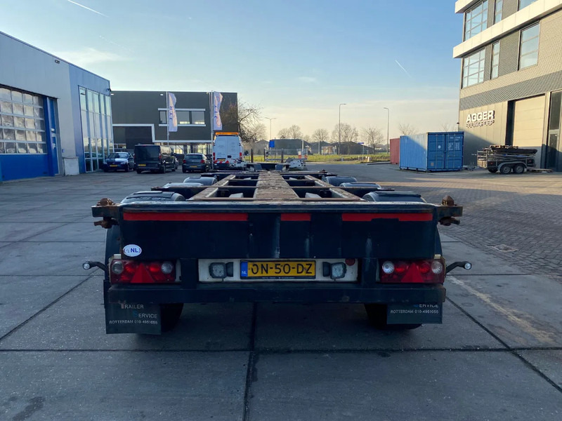 Pacton TXC 343 Multi / 3x Extendable / 1x Lift Axle - Semi-reboque transportador de contêineres/ Caixa móvel: foto 2 Pacton TXC 343 Multi / 3x Extendable / 1x Lift Axle - Semi-reboque transportador de contêineres/ Caixa móvel: foto 2