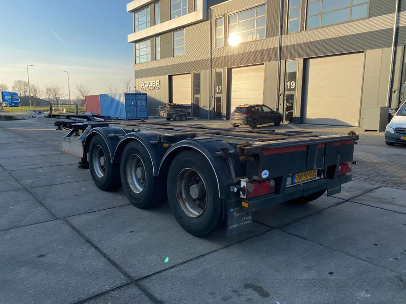 Pacton TXC 343 Multi / 3x Extendable / 1x Lift Axle - Semi-reboque transportador de contêineres/ Caixa móvel: foto 3 Pacton TXC 343 Multi / 3x Extendable / 1x Lift Axle - Semi-reboque transportador de contêineres/ Caixa móvel: foto 3