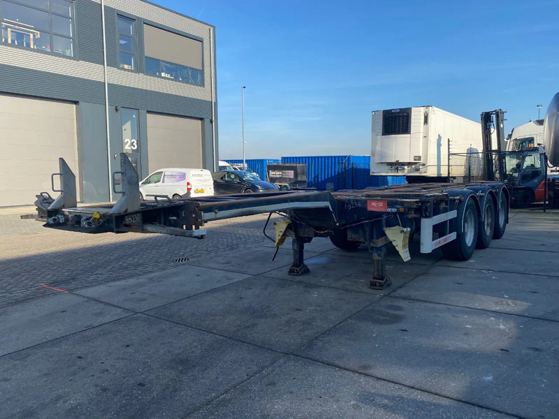 Pacton TXC 343 Multi / 3x Extendable / 1x Lift Axle - Semi-reboque transportador de contêineres/ Caixa móvel: foto 4 Pacton TXC 343 Multi / 3x Extendable / 1x Lift Axle - Semi-reboque transportador de contêineres/ Caixa móvel: foto 4