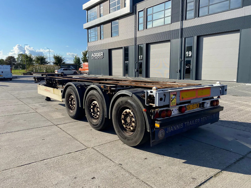 Schmitz Cargobull SCF 24 Chassis / SAF + Disc / 2x Extendable / Lift Axle - Semi-reboque transportador de contêineres/ Caixa móvel: foto 3 Schmitz Cargobull SCF 24 Chassis / SAF + Disc / 2x Extendable / Lift Axle - Semi-reboque transportador de contêineres/ Caixa móvel: foto 3