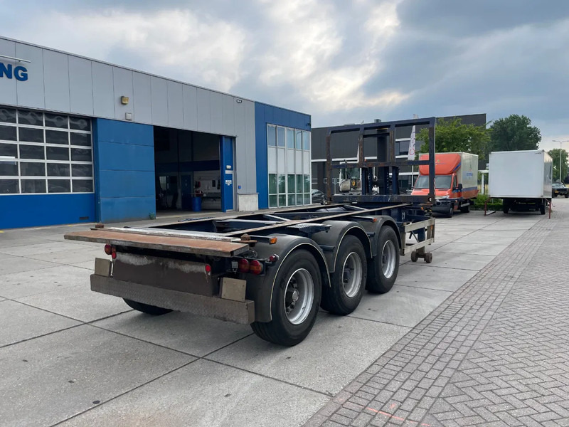 Van Hool 20 FT Tipping chassis / kiepchassis - Semi-reboque transportador de contêineres/ Caixa móvel: foto 3 Van Hool 20 FT Tipping chassis / kiepchassis - Semi-reboque transportador de contêineres/ Caixa móvel: foto 3