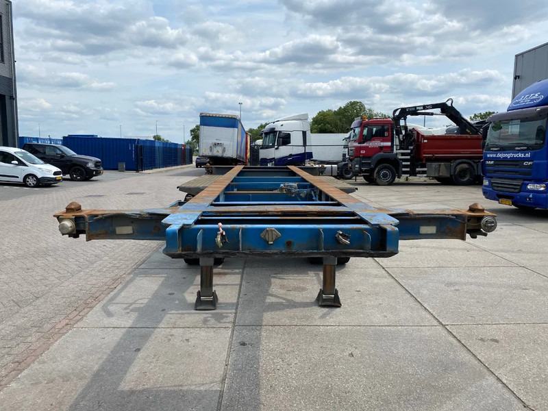 Van Hool 20FT Chassis / Steel Suspension / Double Air - Semi-reboque transportador de contêineres/ Caixa móvel: foto 5 Van Hool 20FT Chassis / Steel Suspension / Double Air - Semi-reboque transportador de contêineres/ Caixa móvel: foto 5