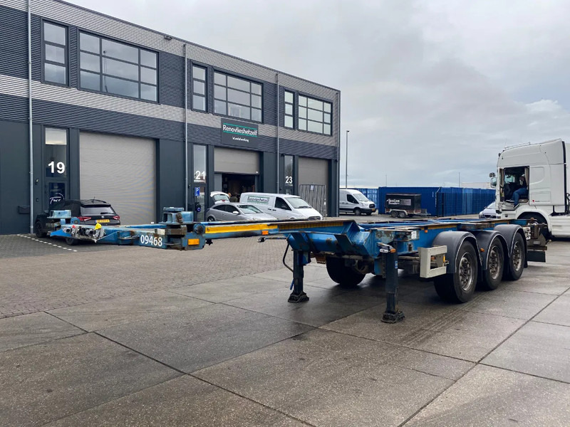 Van Hool 3B0079 / Extendable / SAF + Disc Brakes - Semi-reboque transportador de contêineres/ Caixa móvel: foto 3 Van Hool 3B0079 / Extendable / SAF + Disc Brakes - Semi-reboque transportador de contêineres/ Caixa móvel: foto 3