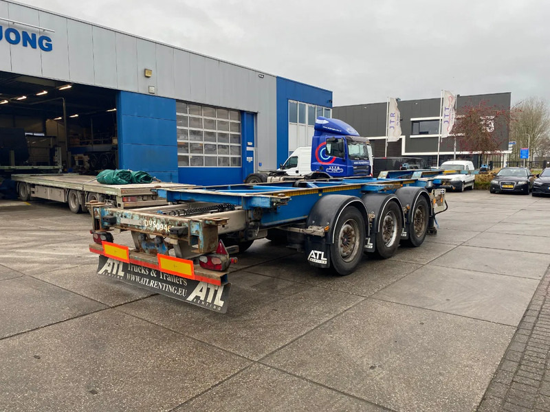 Van Hool 3B0079 / Extendable / SAF + Disc Brakes - Semi-reboque transportador de contêineres/ Caixa móvel: foto 4 Van Hool 3B0079 / Extendable / SAF + Disc Brakes - Semi-reboque transportador de contêineres/ Caixa móvel: foto 4