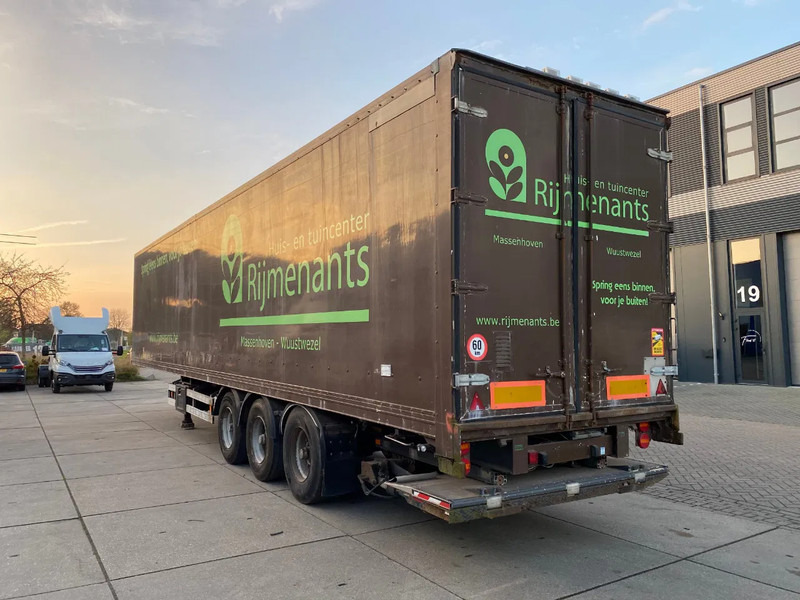 Van Hool Closed box / Laadklep / D-hollandia / Hard-Wood Floor / 1x Lift Axle - Semi-reboque furgão: foto 3 Van Hool Closed box / Laadklep / D-hollandia / Hard-Wood Floor / 1x Lift Axle - Semi-reboque furgão: foto 3