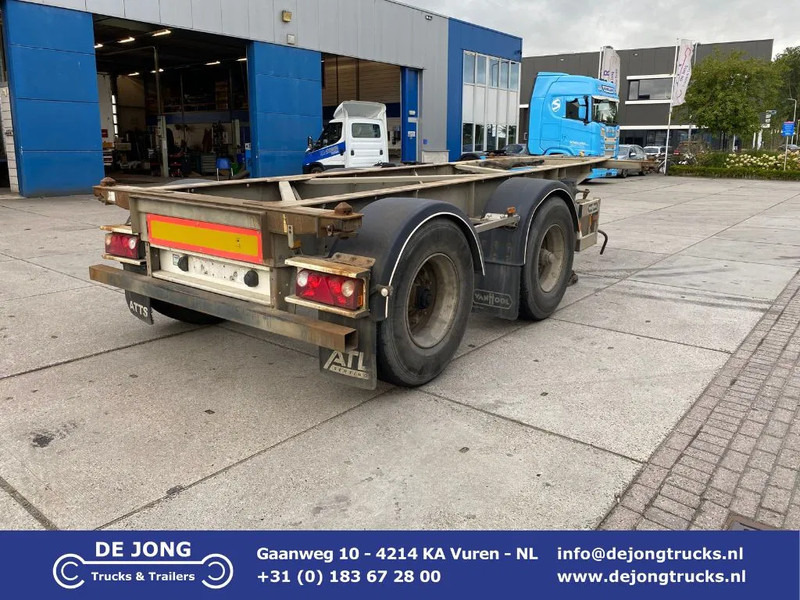 Van Hool Container Chassis / 20 FT / BPW - Semi-reboque transportador de contêineres/ Caixa móvel: foto 1 Van Hool Container Chassis / 20 FT / BPW - Semi-reboque transportador de contêineres/ Caixa móvel: foto 1