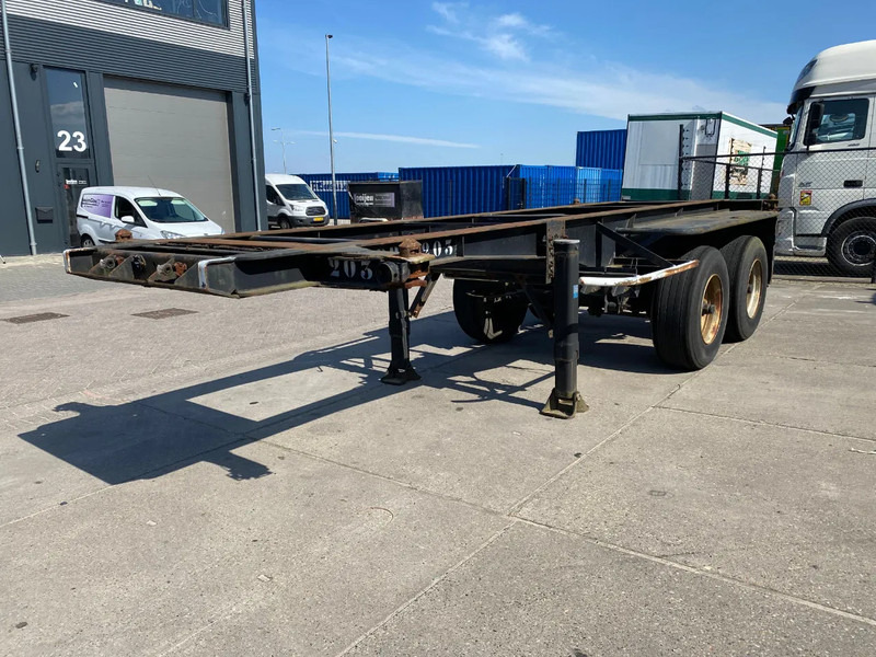Van Hool / Container Chassis 20FT / Steel Suspension - Semi-reboque transportador de contêineres/ Caixa móvel: foto 4 Van Hool / Container Chassis 20FT / Steel Suspension - Semi-reboque transportador de contêineres/ Caixa móvel: foto 4