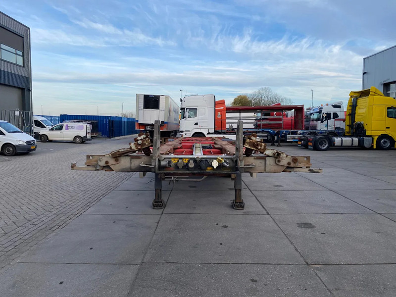 Van Hool Container Chassis / 2x Extendable / SAF + Disc - Semi-reboque transportador de contêineres/ Caixa móvel: foto 5 Van Hool Container Chassis / 2x Extendable / SAF + Disc - Semi-reboque transportador de contêineres/ Caixa móvel: foto 5