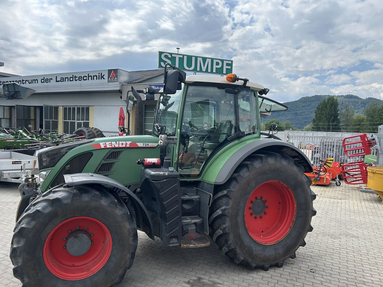Fendt 724 Vario - Trator: foto 5 Fendt 724 Vario - Trator: foto 5