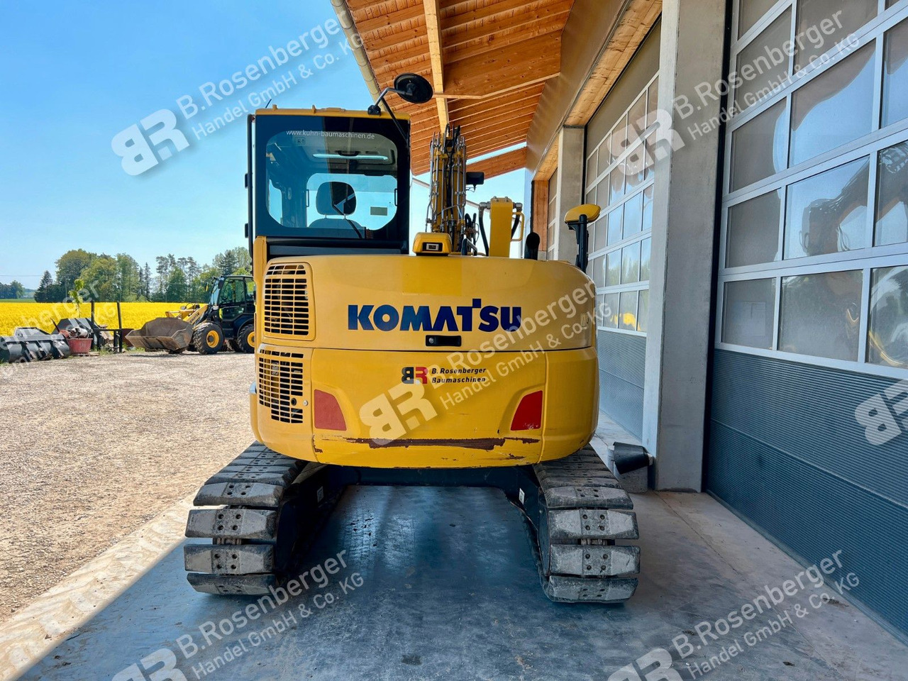 Komatsu PC88MR-10 Bagger 9t / 1835h / BJ2020 / TOP - Mini escavadeira: foto 4 Komatsu PC88MR-10 Bagger 9t / 1835h / BJ2020 / TOP - Mini escavadeira: foto 4