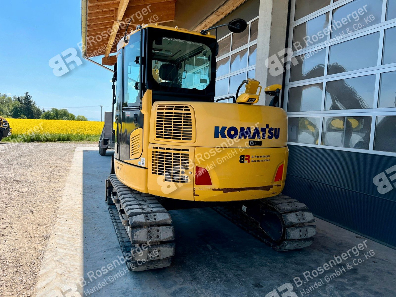Komatsu PC88MR-10 Bagger 9t / 1835h / BJ2020 / TOP - Mini escavadeira: foto 3 Komatsu PC88MR-10 Bagger 9t / 1835h / BJ2020 / TOP - Mini escavadeira: foto 3