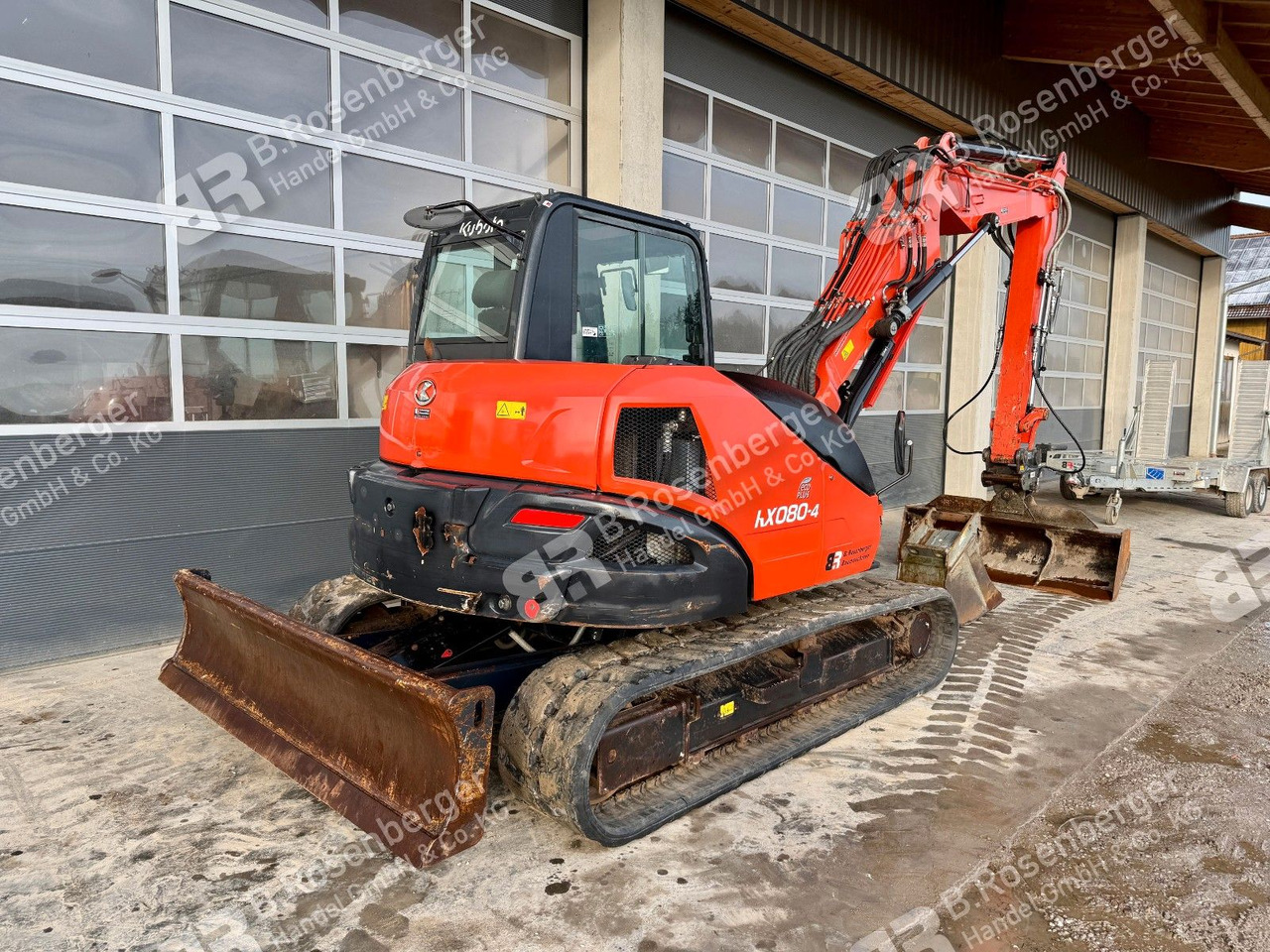 Kubota KX080-4 Verstellausleger / nur 2275h /Klima - Mini escavadeira: foto 5 Kubota KX080-4 Verstellausleger / nur 2275h /Klima - Mini escavadeira: foto 5