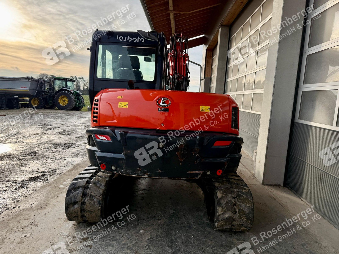 Kubota KX080-4 Verstellausleger / nur 2275h /Klima - Mini escavadeira: foto 4 Kubota KX080-4 Verstellausleger / nur 2275h /Klima - Mini escavadeira: foto 4