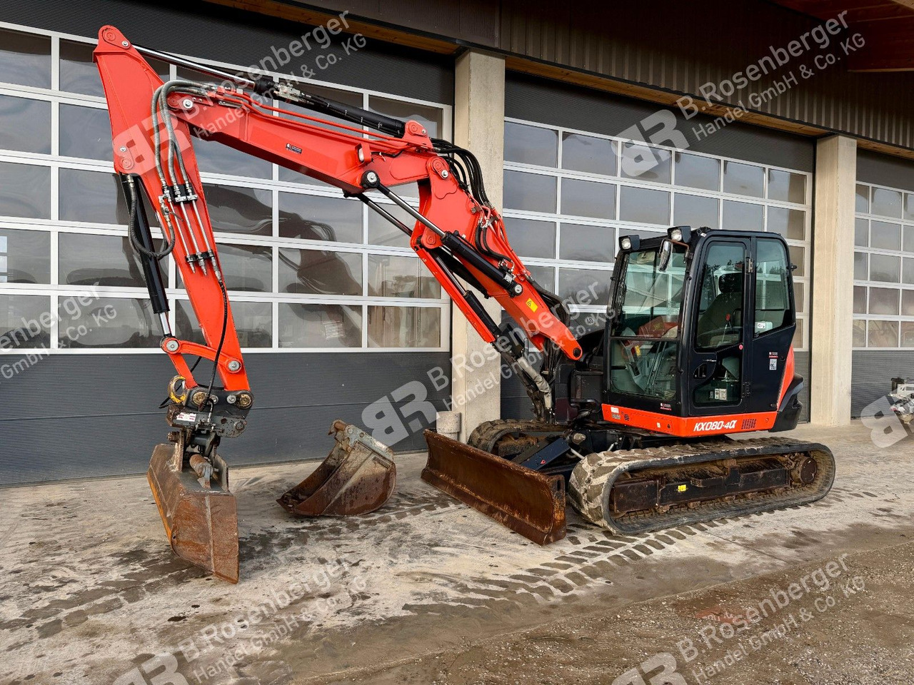 Kubota KX080-4 Verstellausleger / nur 2275h /Klima - Mini escavadeira: foto 1 Kubota KX080-4 Verstellausleger / nur 2275h /Klima - Mini escavadeira: foto 1