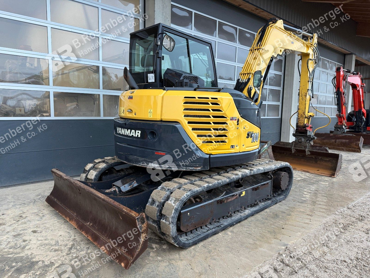 Yanmar SV100-2CR Minibagger / nur 2596h / BJ2018 / TOP - Mini escavadeira: foto 5 Yanmar SV100-2CR Minibagger / nur 2596h / BJ2018 / TOP - Mini escavadeira: foto 5