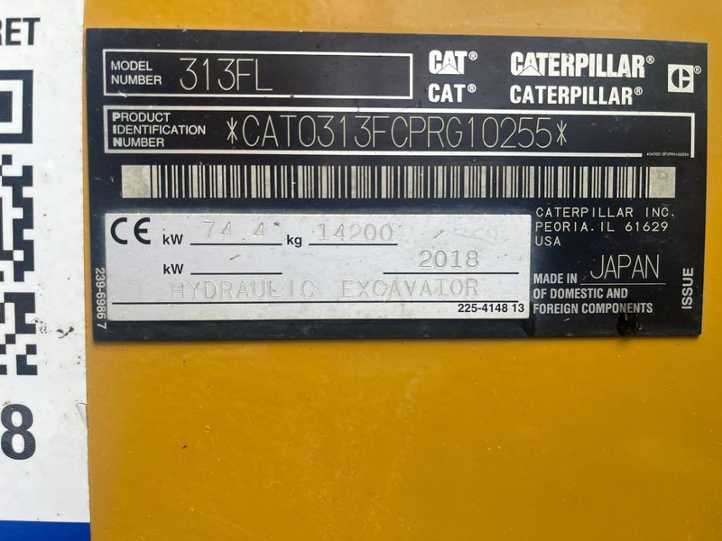 Cat 313 F L - Escavadora de rastos: foto 5 Cat 313 F L - Escavadora de rastos: foto 5