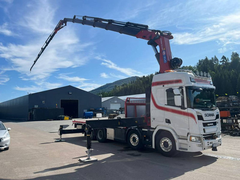 Scania R 590 + HMF 9520 K6 + Jibb + Winch - Camião grua: foto 3 Scania R 590 + HMF 9520 K6 + Jibb + Winch - Camião grua: foto 3