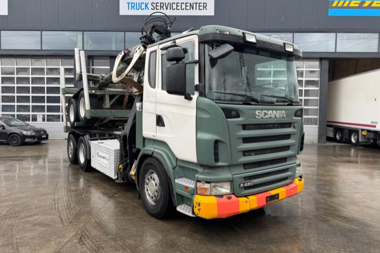 Scania R480 6x2 Loglift F265 mit Dolly - Camião: foto 3 Scania R480 6x2 Loglift F265 mit Dolly - Camião: foto 3