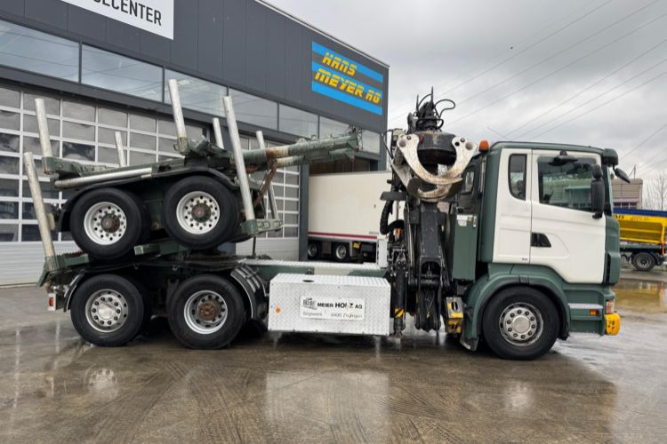 Scania R480 6x2 Loglift F265 mit Dolly - Camião: foto 4 Scania R480 6x2 Loglift F265 mit Dolly - Camião: foto 4