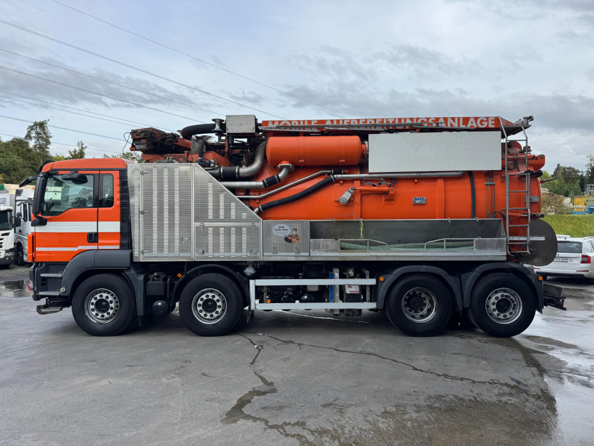 Caminhão limpa fossa MAN TGS 35.480 Jurop Kanalreinigung: foto 12