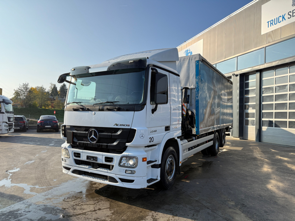 MERCEDES Actros 2548 6x2 Hiab 244-5 - Camião grua: foto 1 MERCEDES Actros 2548 6x2 Hiab 244-5 - Camião grua: foto 1