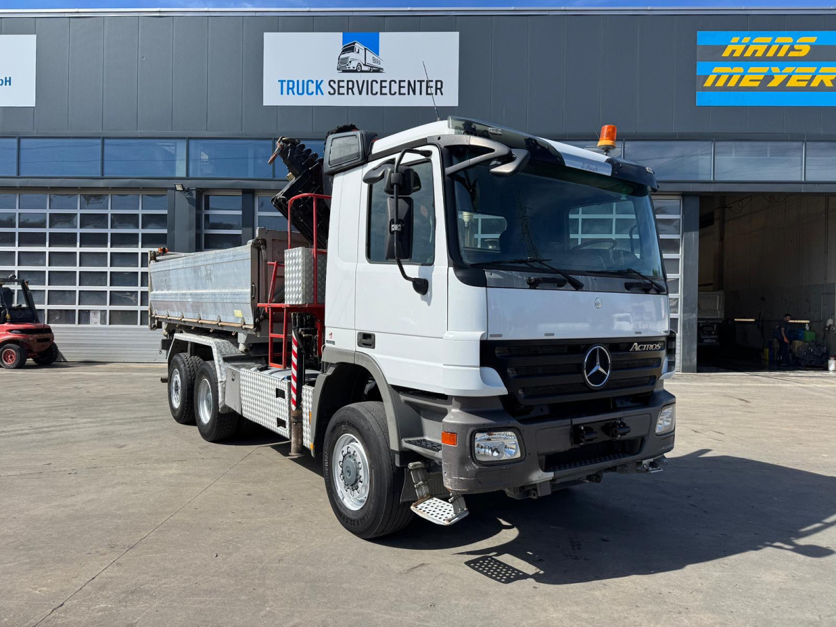 MERCEDES Actros 2641 6x4-4 PK29000-7 Kipper - Camião grua: foto 4 MERCEDES Actros 2641 6x4-4 PK29000-7 Kipper - Camião grua: foto 4