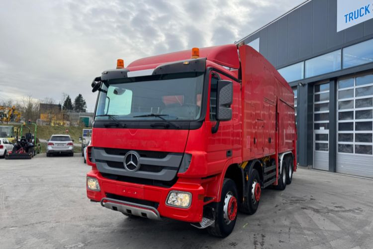 Mercedes-Benz Actros 4144 8x4 MTS Saugbagger - Caminhão limpa fossa: foto 1 Mercedes-Benz Actros 4144 8x4 MTS Saugbagger - Caminhão limpa fossa: foto 1