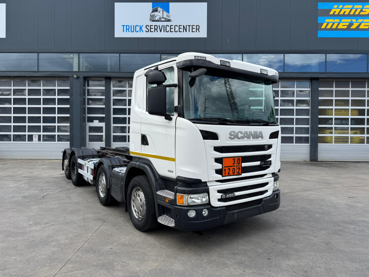SCANIA G450 8x2 Fahrgestell - Camião chassi: foto 3 SCANIA G450 8x2 Fahrgestell - Camião chassi: foto 3