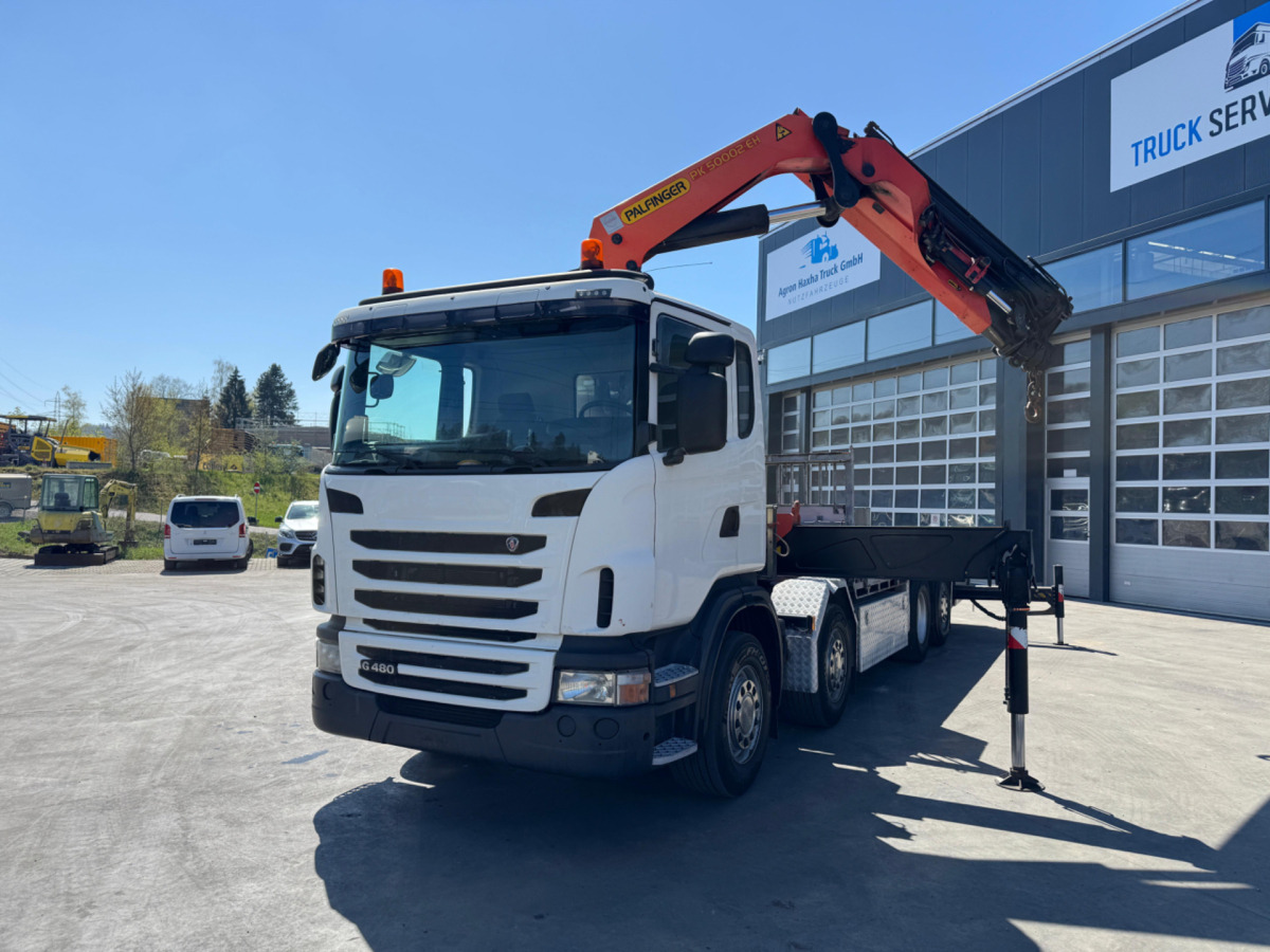SCANIA G480 8x2 Palfinger 50002-6 - Camião grua: foto 1 SCANIA G480 8x2 Palfinger 50002-6 - Camião grua: foto 1