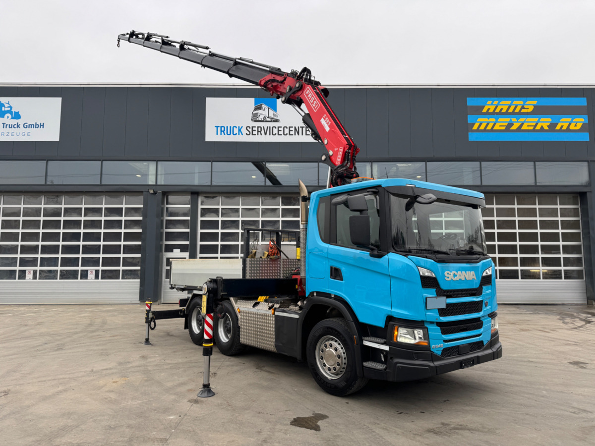 SCANIA G540 6x4 Fassi 395-7 SZM&Pritsche - Camião grua: foto 5 SCANIA G540 6x4 Fassi 395-7 SZM&Pritsche - Camião grua: foto 5