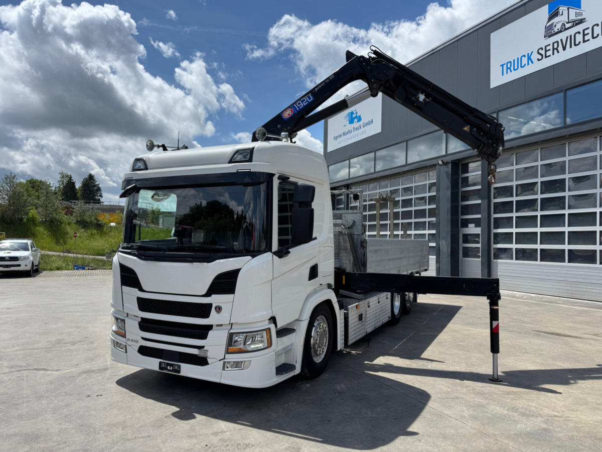 SCANIA P410 6x2 HMF1920-5 - Camião grua: foto 1 SCANIA P410 6x2 HMF1920-5 - Camião grua: foto 1