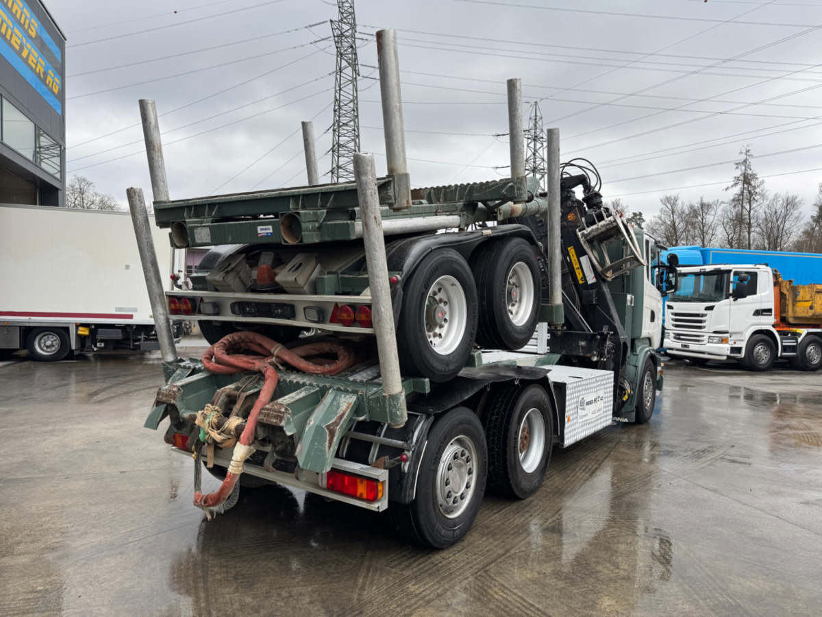 SCANIA R480 6x2 Loglift F265 mit Dolly - Camião de transporte de madeira: foto 5 SCANIA R480 6x2 Loglift F265 mit Dolly - Camião de transporte de madeira: foto 5