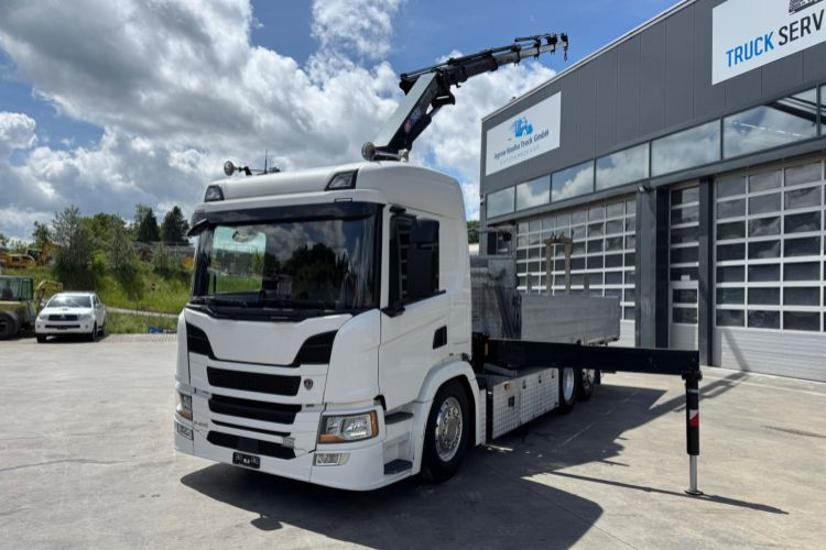 Scania P410 6x2 HMF1920-5 - Camião grua: foto 4 Scania P410 6x2 HMF1920-5 - Camião grua: foto 4