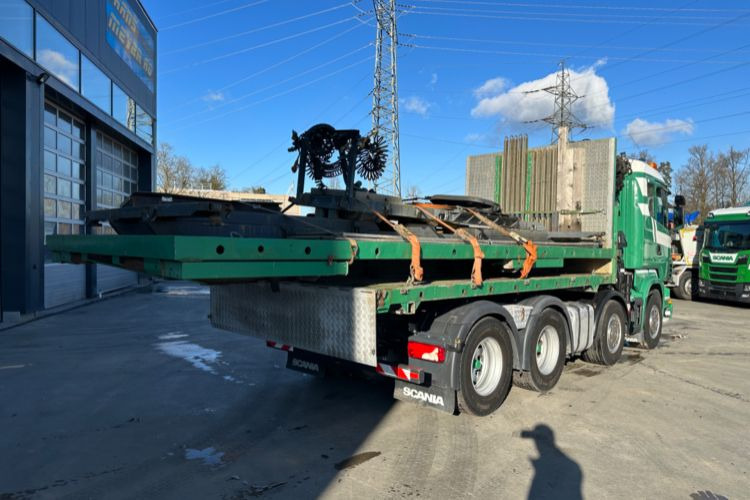Camião grua Scania R480 8x4 SWS SZM/Kran/Pritsche: foto 8