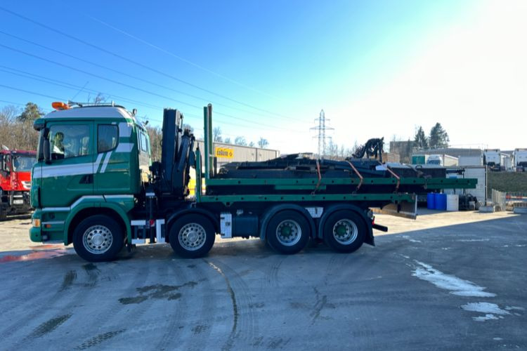 Camião grua Scania R480 8x4 SWS SZM/Kran/Pritsche: foto 12