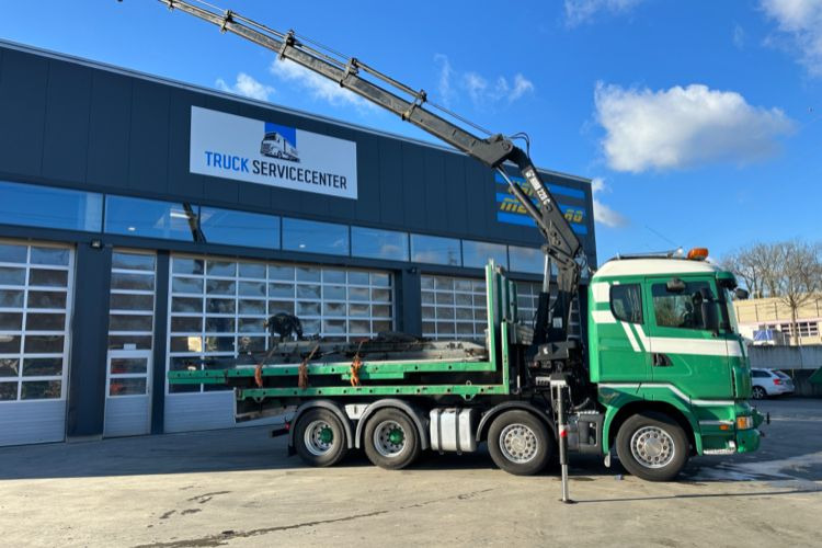 Camião grua Scania R480 8x4 SWS SZM/Kran/Pritsche: foto 13