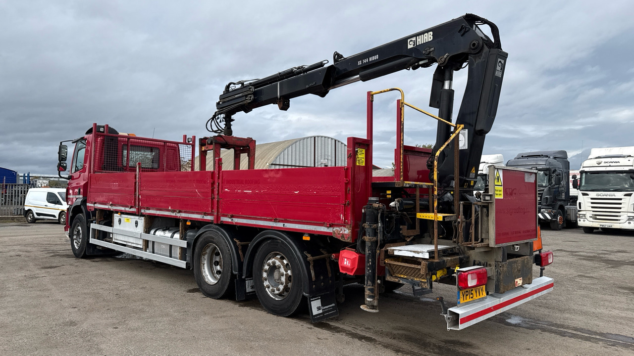 DAF CF 290 - Camião de caixa aberta/ Plataforma, Camião grua: foto 3 DAF CF 290 - Camião de caixa aberta/ Plataforma, Camião grua: foto 3
