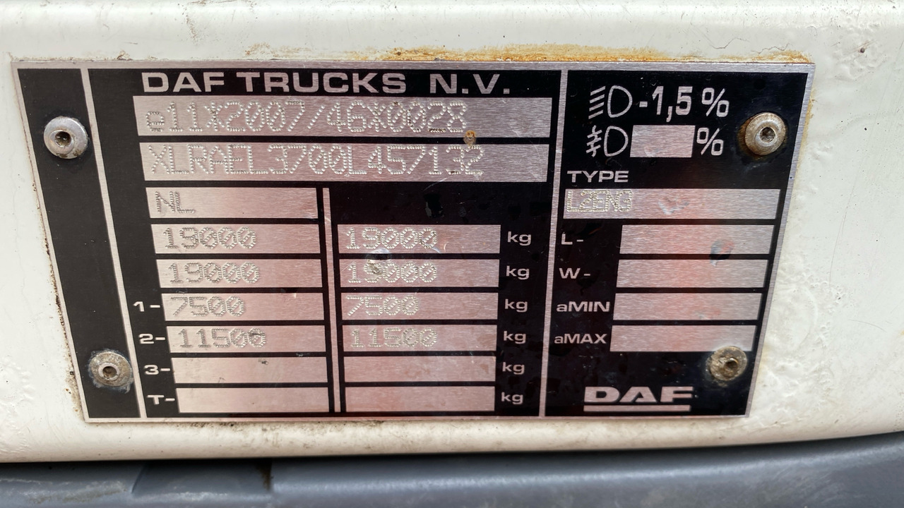Camião multibenne DAF LF 220: foto 12