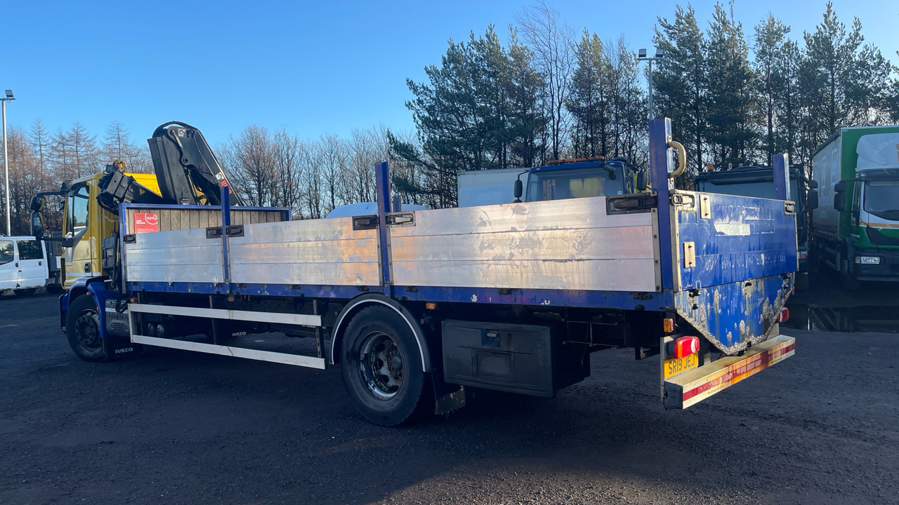 IVECO EUROCARGO 180-280 - Camião de caixa aberta/ Plataforma, Camião grua: foto 3 IVECO EUROCARGO 180-280 - Camião de caixa aberta/ Plataforma, Camião grua: foto 3