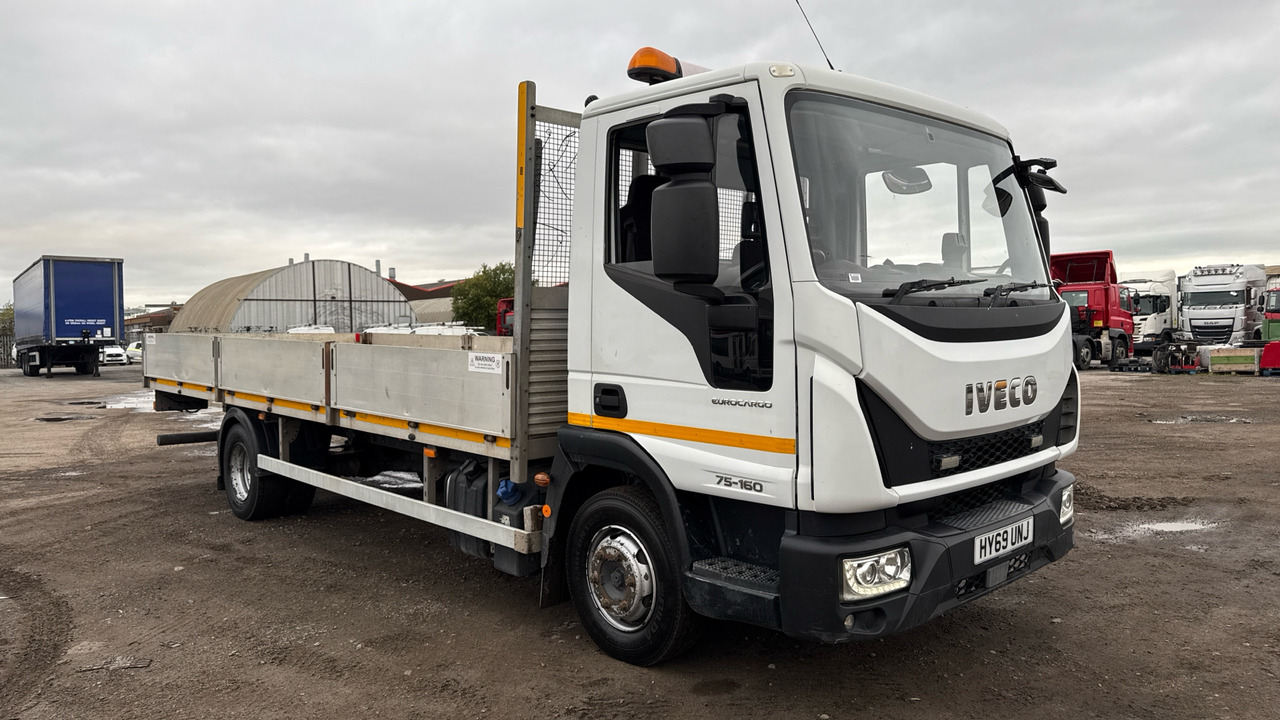 IVECO EUROCARGO 75-160 - Camião de caixa aberta/ Plataforma: foto 1 IVECO EUROCARGO 75-160 - Camião de caixa aberta/ Plataforma: foto 1