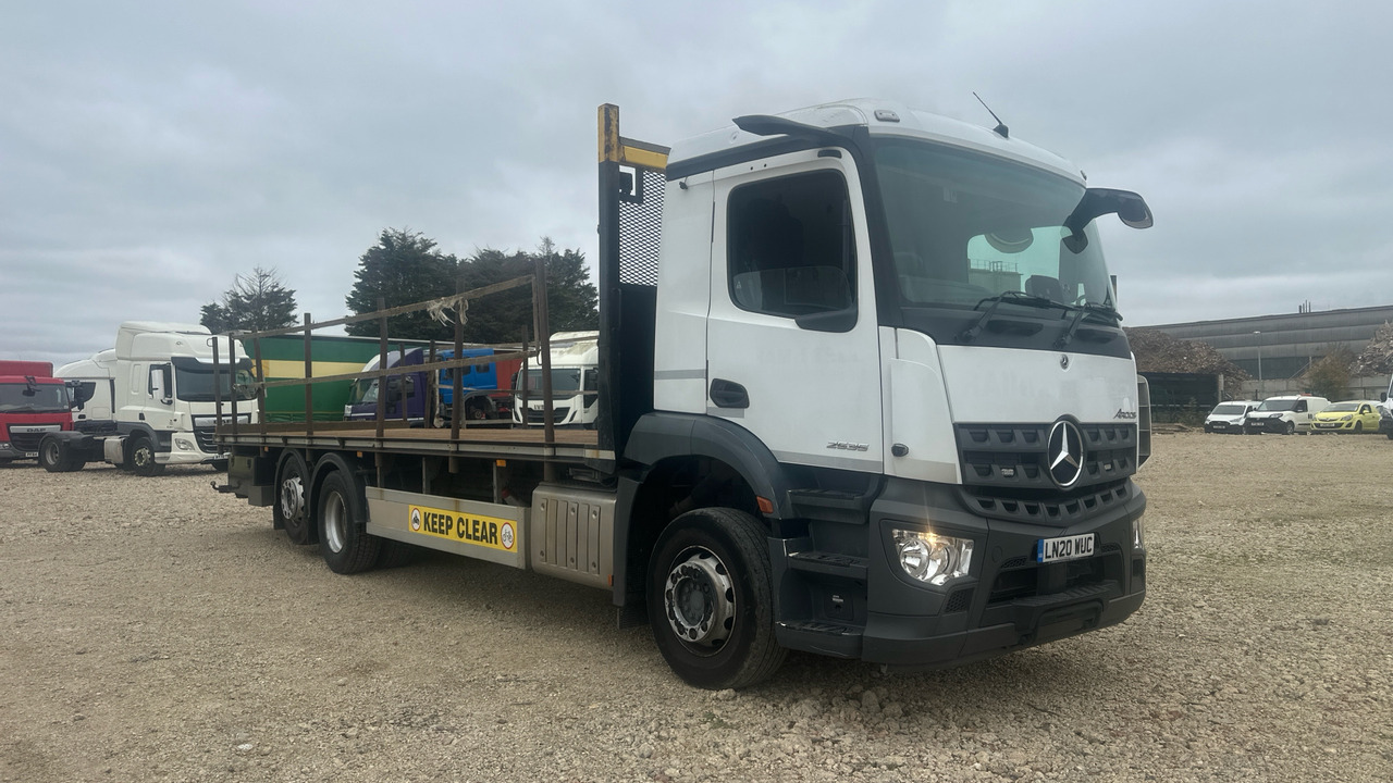 MERCEDES-BENZ AROCS 2535 - Camião de caixa aberta/ Plataforma: foto 1 MERCEDES-BENZ AROCS 2535 - Camião de caixa aberta/ Plataforma: foto 1